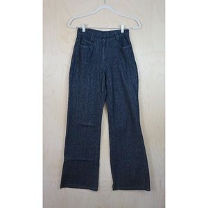 Olsen Wide-Leg Dark Wash Jeans